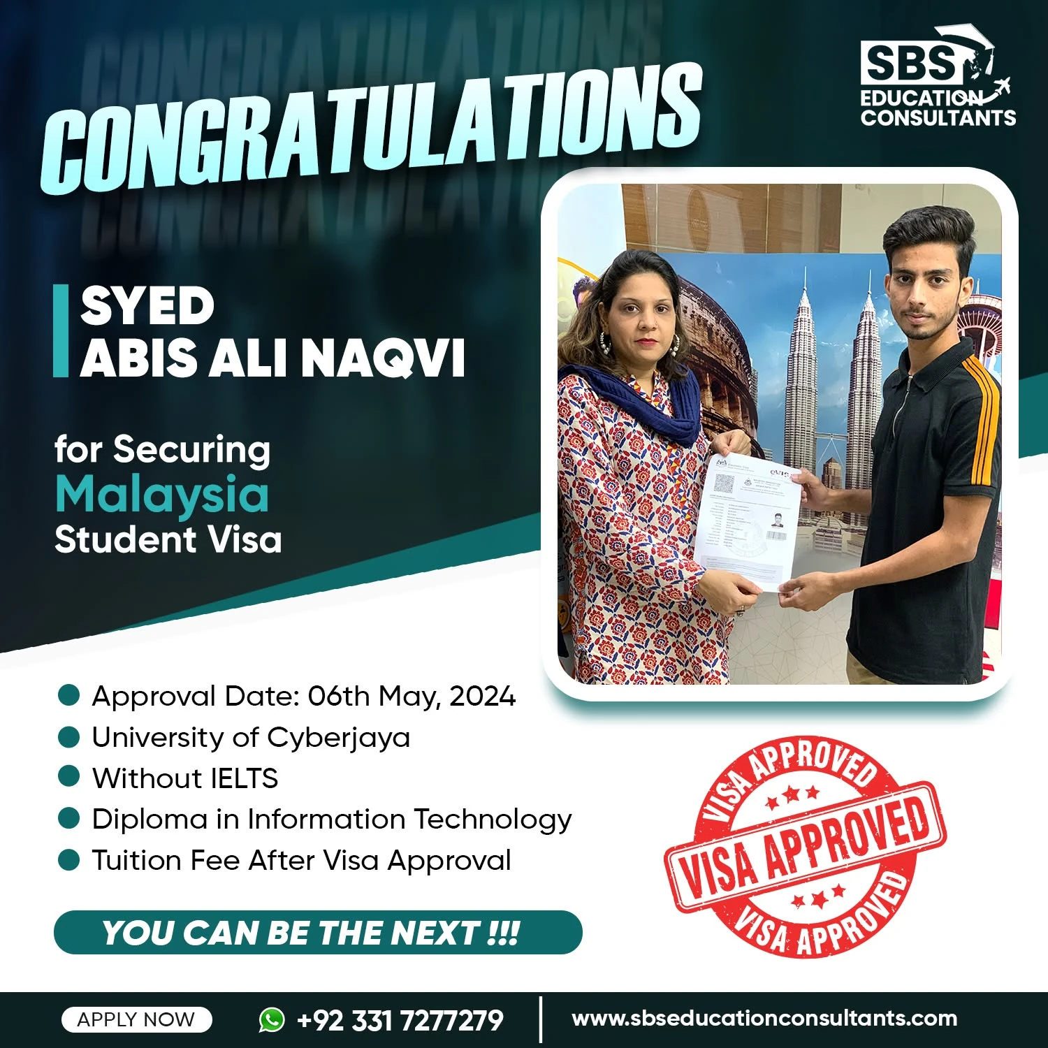 Malyasia Study visa